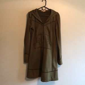 Prairie Underground Olive Green Hoodie Sweatshirt